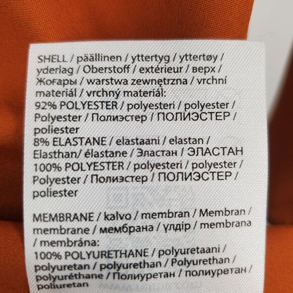 Reima Vantti Softshell Jacket Kids Size USA 6Y NWT Full Zip Cinnamon Brown - Picture 6 of 13